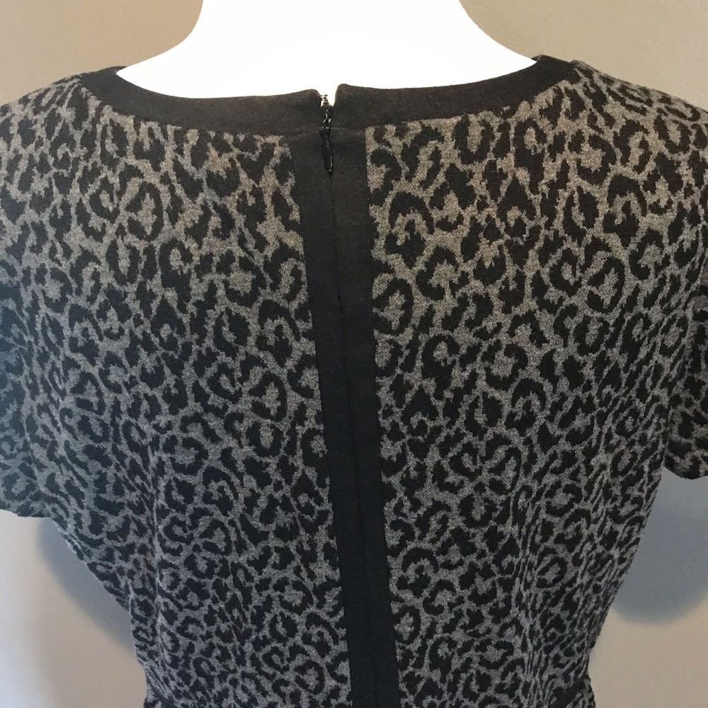 Loft Leopard Print Dress - Picture 5 of 9